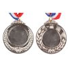 Huy chương Bạc kim loại kèm ruy băng gói 1 chiếc