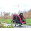 Dog stroller for a bicycle L 75 x 86 x 80/145 cm, load capacity max. 30 kg