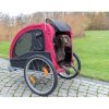 Dog stroller for a bicycle L 75 x 86 x 80/145 cm, load capacity max. 30 kg
