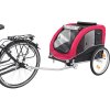 Dog stroller for a bicycle L 75 x 86 x 80/145 cm, load capacity max. 30 kg