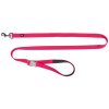 Neonleine mit leuchtendem Karabiner SL 1,2–1,8 m/25 mm, Rosa – Ausverkauf (RP 2,10 CZK)