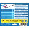 KIDDOG pierś z kurczaka (lizak) na paluszku bawolym 500 g