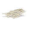 Kaubare weiße Buffalo-Sticks von KIDDOG – 8 mm/12 cm (100 Stück/Packung)