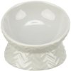 Podwyższona misa ceramiczna, ergonomiczny kształt, 0,15 l / 13 cm, kolor jasnoszary