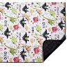 Dinosaurier M Picknickdecke 150 x 200 cm Pack 1 Stk