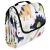 Dinosaurier XXL Picknickdecke 200 x 200 cm Paket 1 Stk