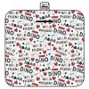 Letters XXL picnic blanket 200 x 200 cm package 1 pc