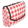 Cell Red XXL Picknickdecke 200 x 200 cm Pack 1 Stk