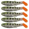 Rubber Bait 15 rubber baits 5 pcs pack 1 set