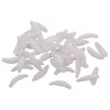 Bait Soft Worms Giun nhân tạo 50 con màu trắng gói 1 bộ