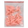 Bait Soft Worms Giun nhân tạo 50 con màu hồng gói 1 bộ