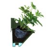Wallnet Set of plastic flower pots for the wall with self-watering packaging 1 set