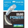 Badmintonový výplet YONEX BG 80 POWER - 10 m (Barva bílá)