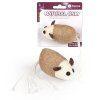 Natural Only - myška hnědá s bílým ocáskem, 8cm