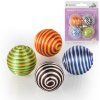 Míčky Zorby duhové, 4ks