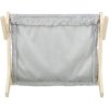Hammock, lehátko pro kočky do 12 kg, 47 x 24 x 38 cm,  dřevo/plyš, šedá