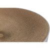 LILLY kulatý škrabací pelech s catnipem, ø 45 × 10 cm, karton, šedá