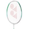 Badmintonová raketa YONEX NANOFLARE 001 FEEL - bílá, zelená (Hmotnost rakety 5U, Velikost gripu G4)