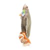 Sova na laně HipHop Dog, 28 cm, robustní hračka pro psy, tkaná látka