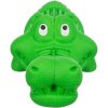 DOG ACTIVITY krokodýl na pamlsky, 18 cm, přírodní guma, zelená