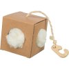 Box s hnízdícím materiálem, 9x9x9 cm/ 6g, karton/kapok