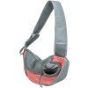 Front Sling Carrier - přední nosítko/taška, 50 x 25 x 18 cm, růžová/šedá (max. 5kg)