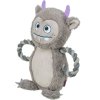 Be Eco Monster - příšerka, hračka/přetahovadlo pro psy, 33 cm, polyester/bavlna, šedá
