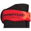 Raptor SR hokejové rukavice černá-červená délka 13"