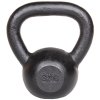 Kettlebell Kov činka černá hmotnost 4 kg