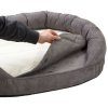 Karlie Orthobed ortopedický pelech pre psov oválny sivý 100x65x24cm