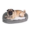 Karlie Orthobed ortopedický pelech pre psov oválny sivý 100x65x24cm