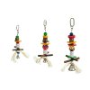 Karlie Bird toy made of natural materials with bell 27 cm