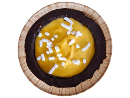 čokoládovo citrónový košík