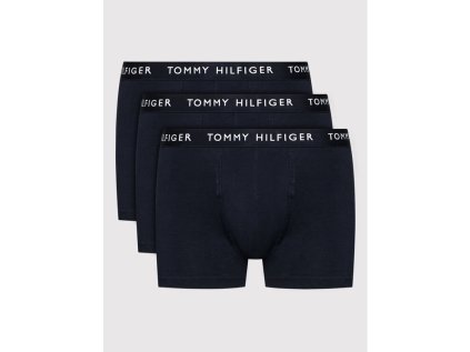 tommy hilfiger sada 3 kusu boxerek um0um02203 tmavomodra