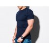 eng pl Mens plain t shirt S1370 navy 18536 3x