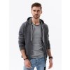 eng pl Mens zip up sweatshirt dark grey B977 15780 1