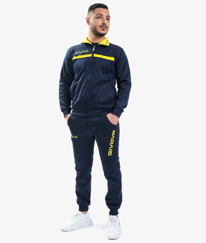 Givova ONE Full Zip N.O.S. – tepláková souprava Polar Fleece pro kluby a školy