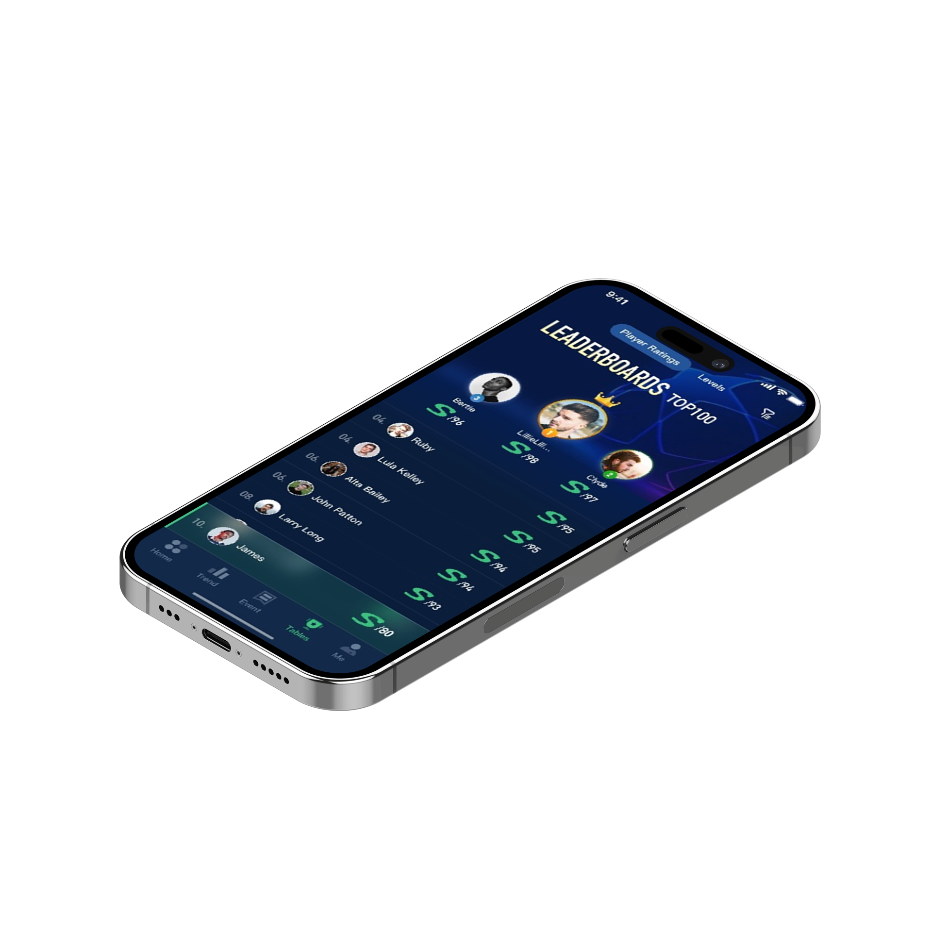 Ukázka týmového dashboardu v aplikaci INSAIT JOY