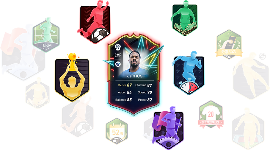 Ukázka hodnocení hráčů v aplikaci INSAIT JOY