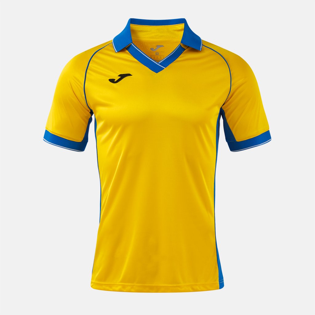 TRIČKO JOMA VINTAGE ECO RETRO | ŽLUTÁ-SVĚTLE MODRÁ | K/R