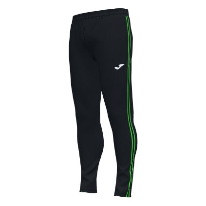 KALHOTY DLOUHÉ JOMA CLASSIC | ČERNÁ-ZELENÁ FLUO