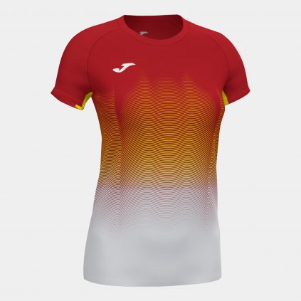 TRIČKO JOMA ELITE VII ČERVENÁ-BÍLÁ-ŽLUTÁ K/R
