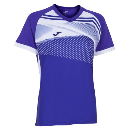 TRIČKO JOMA SUPERNOVA II FIALOVÁ-BÍLÁ K/R