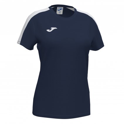 TRIČKO JOMA ACADEMY TMAVĚ MODRÁ-BÍLÁ K/R