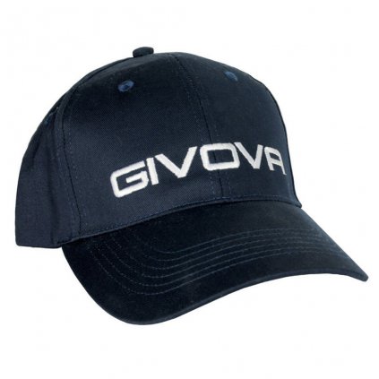 KŠILTOVKA GIVOVA CAPPELLINO CON VISIERA TMAVĚ MODRÁ