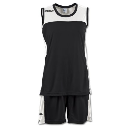 SET JOMA SPACE II DÁMSKÉ ČERNÁ BEZ RUKÁVŮ