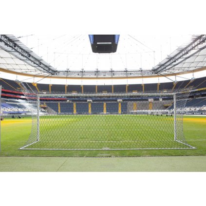Fotbalová branka FIFA Kompakt Plus bílá + vypínací tyče, svařované rohy