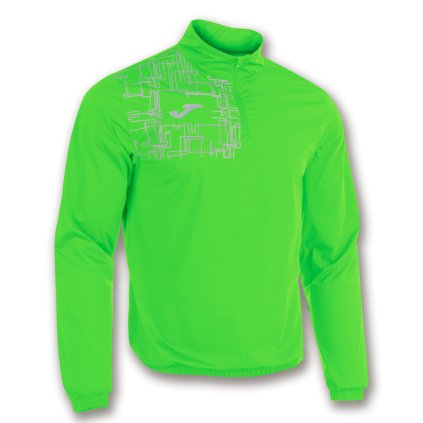 MIKINA JOMA ELITE VIII | POLOZIP | ZELENÁ FLUO