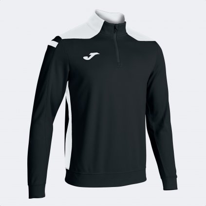 MIKINA JOMA CHAMPIONSHIP VI | POLOZIP | ČERNÁ-BÍLÁ