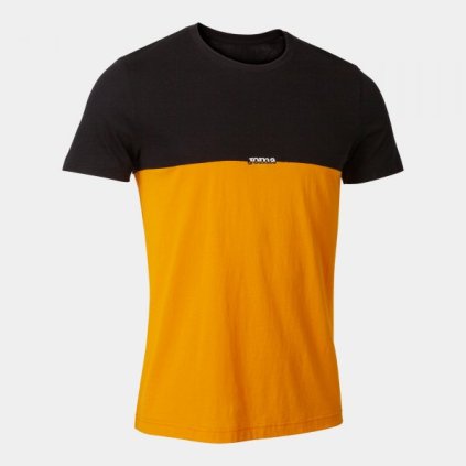 TRIČKO JOMA CALIFORNIA | ČERNÁ-ORANŽOVÁ | K/R